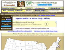 Tablet Screenshot of japanesebobtail.rescueshelter.com