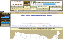 Desktop Screenshot of polishlowlandsheepdog.rescueshelter.com