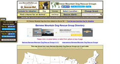 Desktop Screenshot of bernesemountaindog.rescueshelter.com