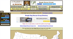 Desktop Screenshot of beagle.rescueshelter.com