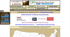 Desktop Screenshot of britishshorthair.rescueshelter.com