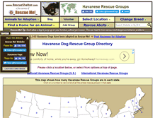 Tablet Screenshot of havanese.rescueshelter.com