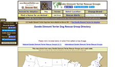 Desktop Screenshot of dandiedinmontterrier.rescueshelter.com