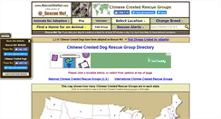 Desktop Screenshot of chinesecrested.rescueshelter.com