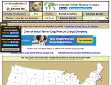 Tablet Screenshot of glenofimaalterrier.rescueshelter.com