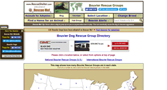 Desktop Screenshot of bouvier.rescueshelter.com
