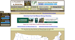 Desktop Screenshot of americancurl.rescueshelter.com