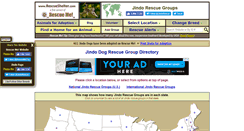 Desktop Screenshot of jindo.rescueshelter.com