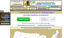 Desktop Screenshot of lhasaapso.rescueshelter.com