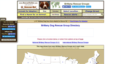 Desktop Screenshot of brittany.rescueshelter.com
