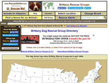 Tablet Screenshot of brittany.rescueshelter.com