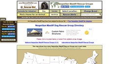 Desktop Screenshot of neapolitanmastiff.rescueshelter.com