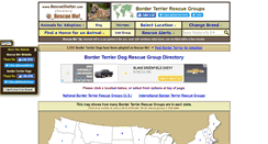 Desktop Screenshot of borderterrier.rescueshelter.com