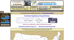 Desktop Screenshot of komondor.rescueshelter.com