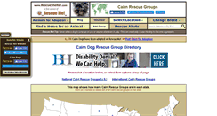 Desktop Screenshot of cairn.rescueshelter.com