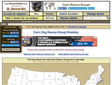 Tablet Screenshot of cairn.rescueshelter.com