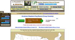 Desktop Screenshot of anatolianshepherd.rescueshelter.com