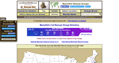 Desktop Screenshot of munchkin.rescueshelter.com