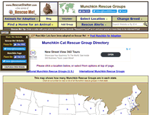 Tablet Screenshot of munchkin.rescueshelter.com