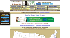 Desktop Screenshot of manx.rescueshelter.com