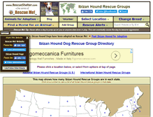 Tablet Screenshot of ibizanhound.rescueshelter.com