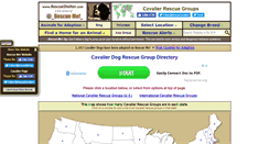 Desktop Screenshot of cavalier.rescueshelter.com