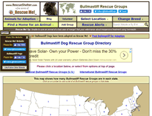 Tablet Screenshot of bullmastiff.rescueshelter.com