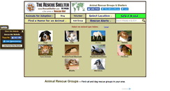 Desktop Screenshot of animal.rescueshelter.com