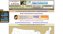 Desktop Screenshot of bordercollie.rescueshelter.com