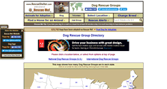 Desktop Screenshot of dog.rescueshelter.com