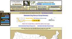 Desktop Screenshot of dalmatian.rescueshelter.com