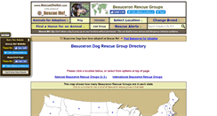 Desktop Screenshot of beauceron.rescueshelter.com